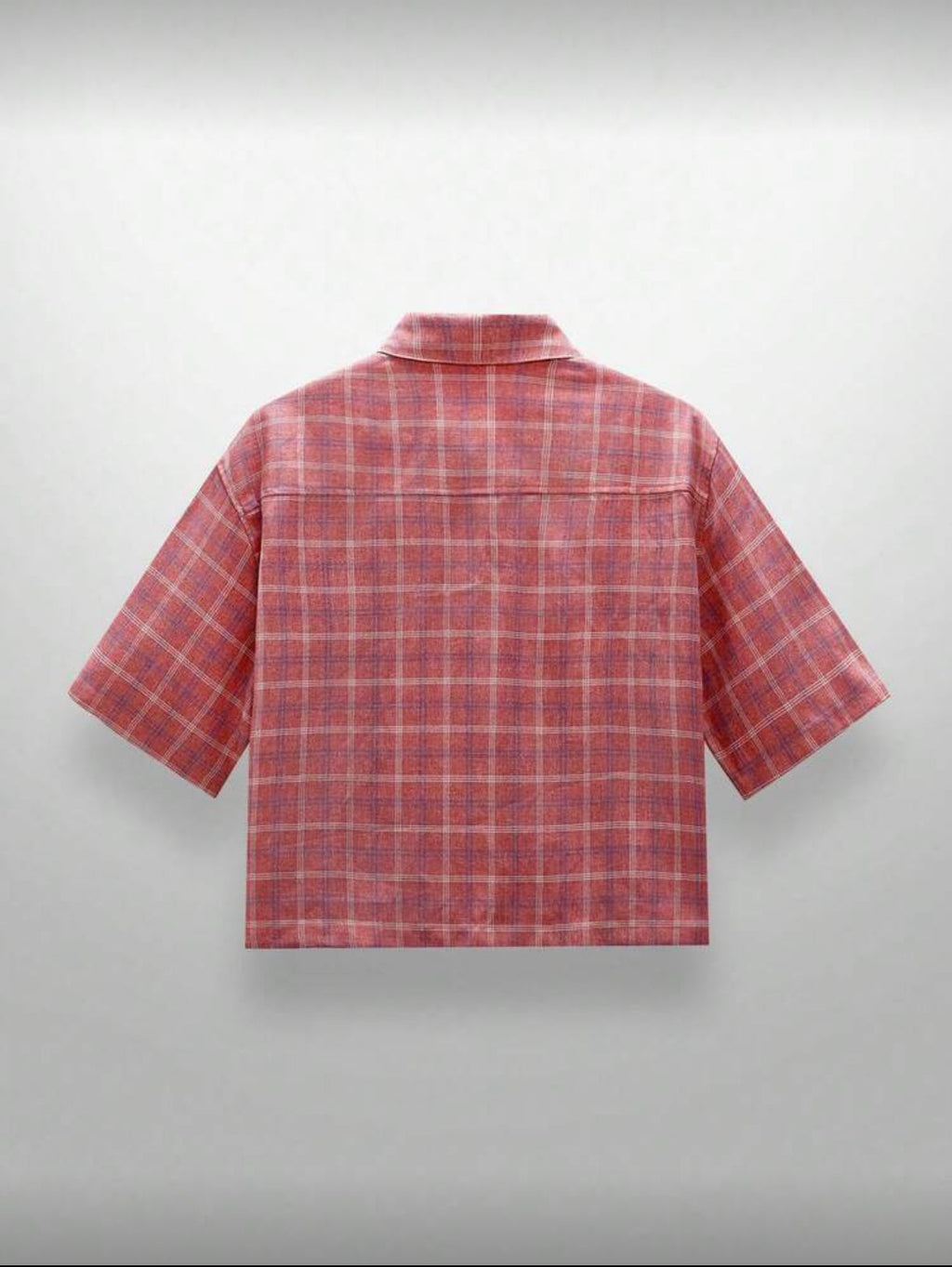 Red rhinestone flannel