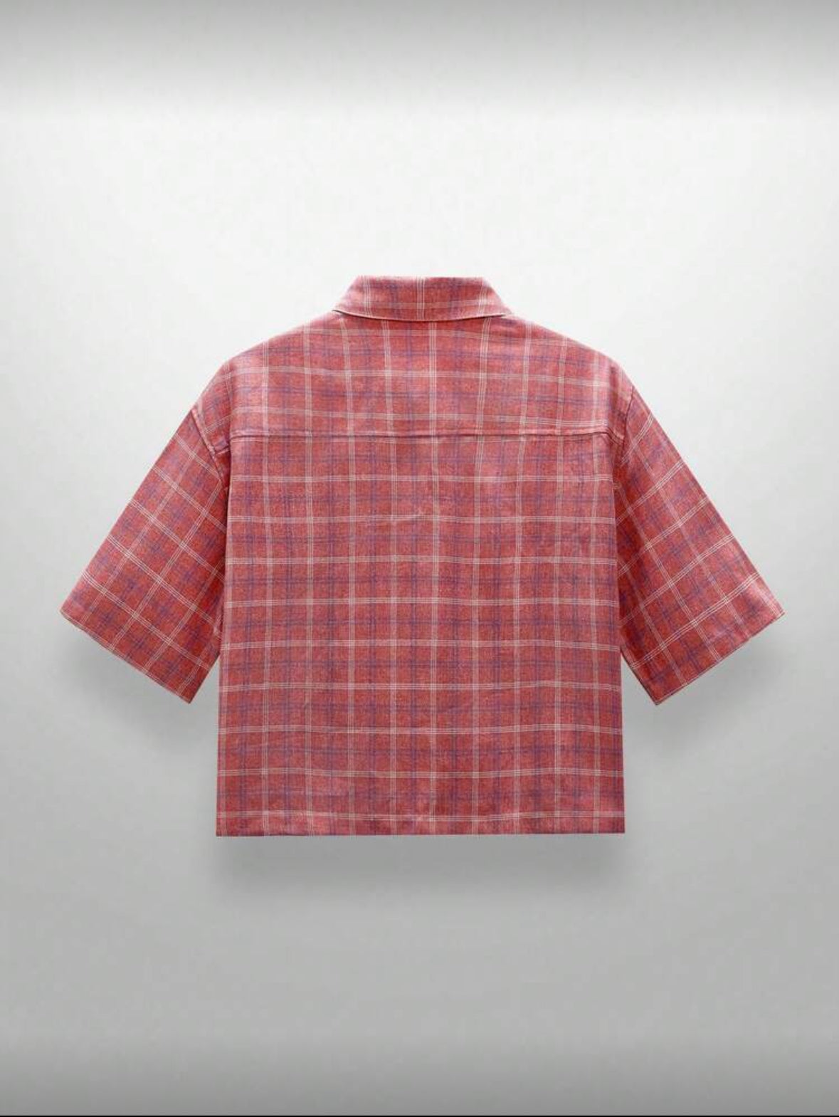 Red rhinestone flannel