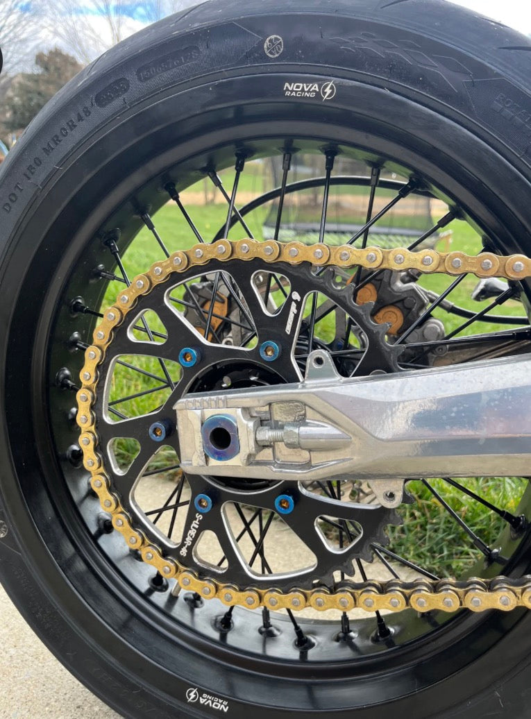 Ultra Bee Sprocket Titanium Bolts (set of 6)