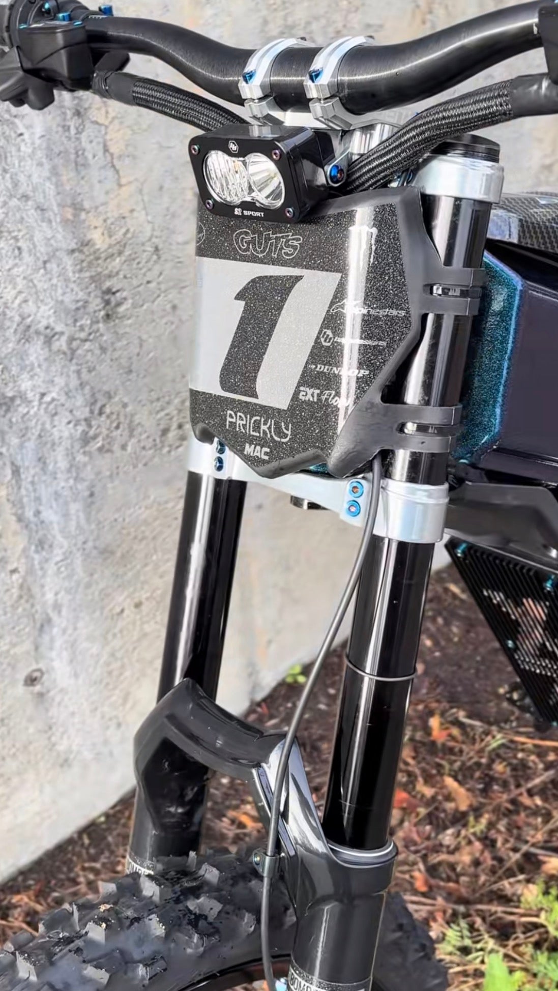 Emoto Triple Clamp Titanium Bolt Set (set of 7)